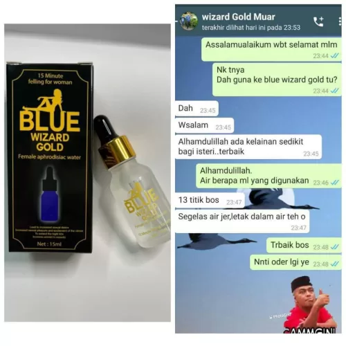 Testimoni Blue Wizard Gold (5)